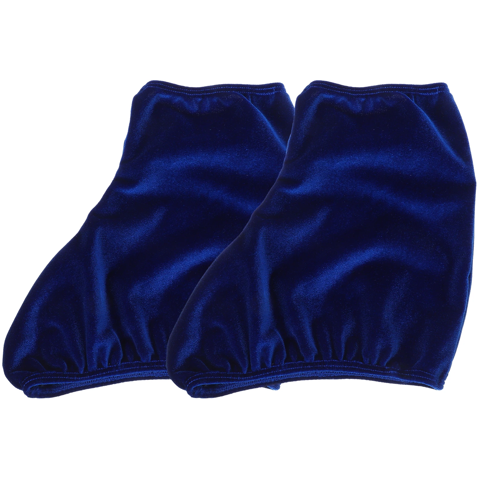 

1 пара чехлов для ботинок, износостойкий полиэстер, синий M, портативная защита для роликовых коньков, бахилы, длинные полиэстеровые ботинки для катания на коньках