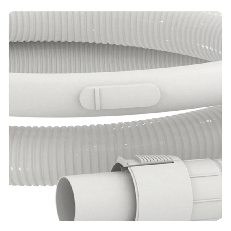 CKFAM-خرطوم مرن أبيض، مجموعة أدوات المقبض للمكنسة الكهربائية FC5225 5822 5826 5828 خرطوم 1.8 متر