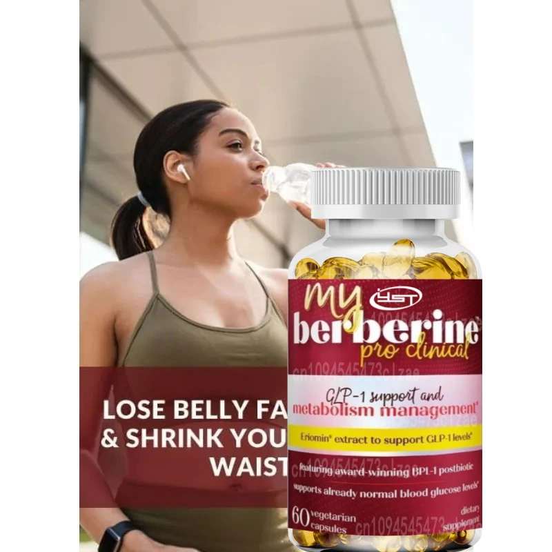 

Bioavailable Berberine Capsules Containing GLP-1 Digestive Health Support-60 Vegetarian Capsules