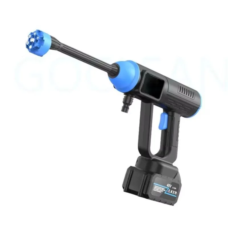 Household Hand Tools Garden Buildings Water Flowers Spray Gun Car High Pressure Portable Cordless Car Washer Tools Kit Machine