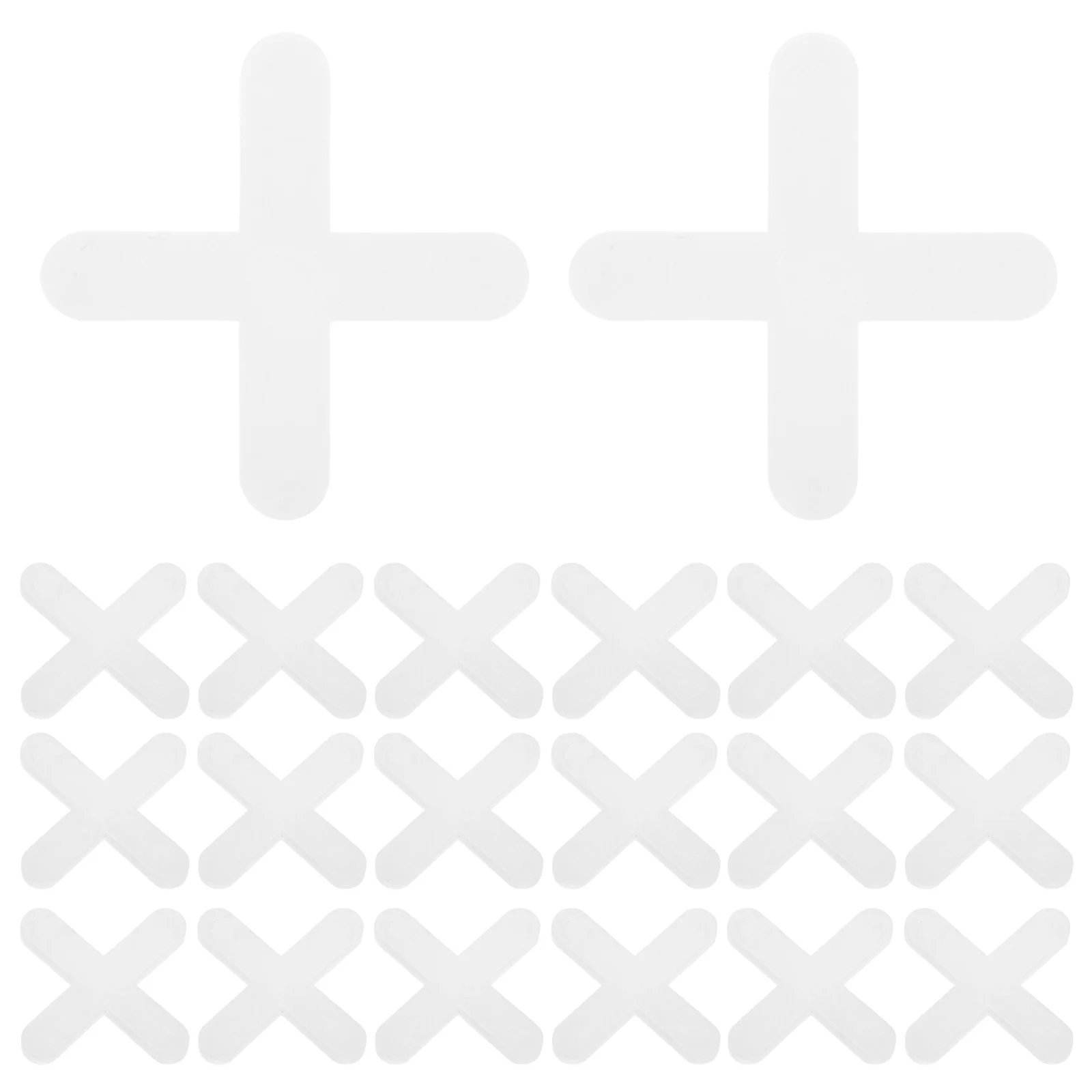 1000Pcs Tile Spacer Plastic Cross Leveling Clips 4Mm Tile Grout Floor Leveling System Deck Spacers Flooring Spacers