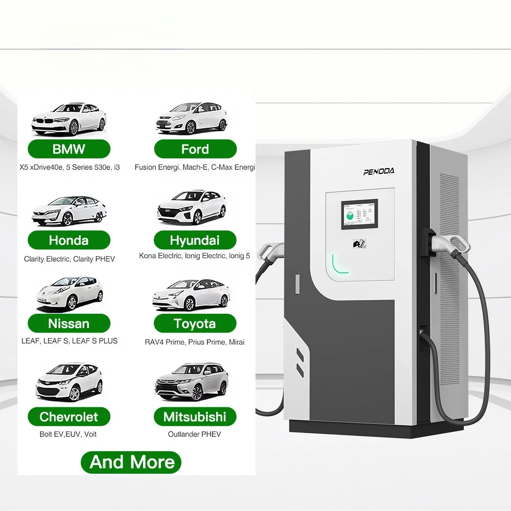 High-Speed Charging Solution 60kw Mobile Portable Ev Charger Level 3 Dc Fast Charging Station For Electric Vehicles