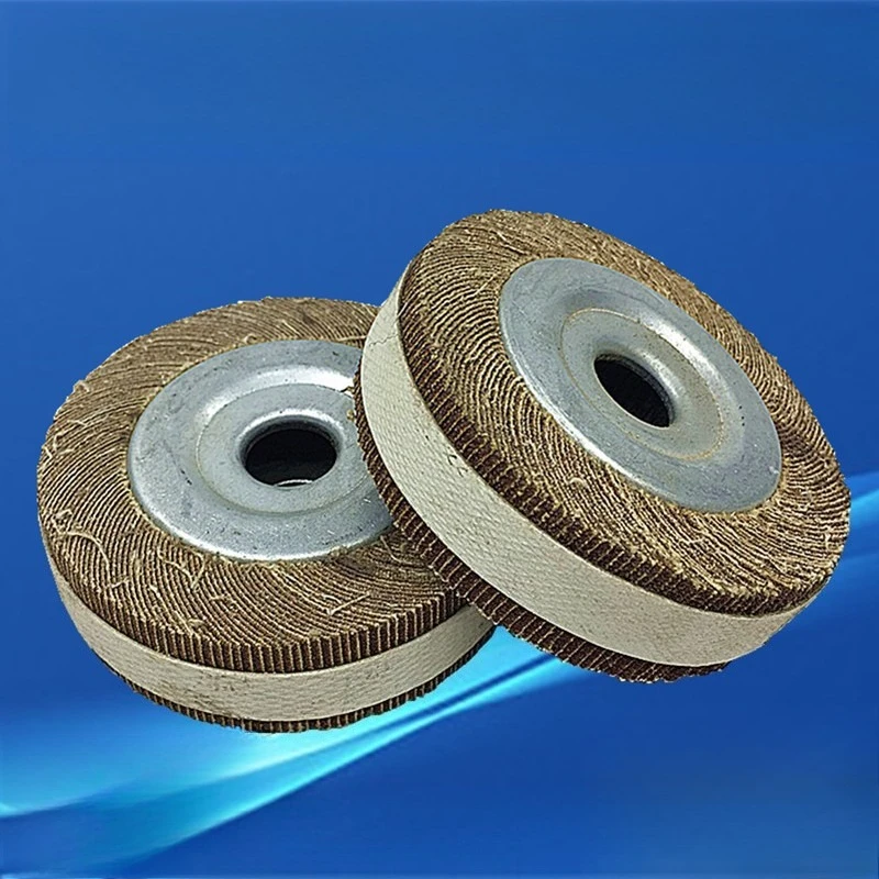 Abrasive Flap Grinding Wheel Sanding Cloth Mop Wheel Metal Wood Polishing Grinding