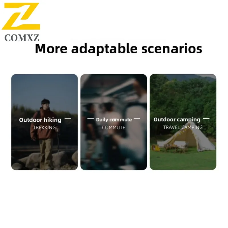 COMXZ Men Outerwear 2025 Loose Comfortable Camping Travel Stylish Casual Autumn Windbreaker Jacket Walking Lightweight New Coat