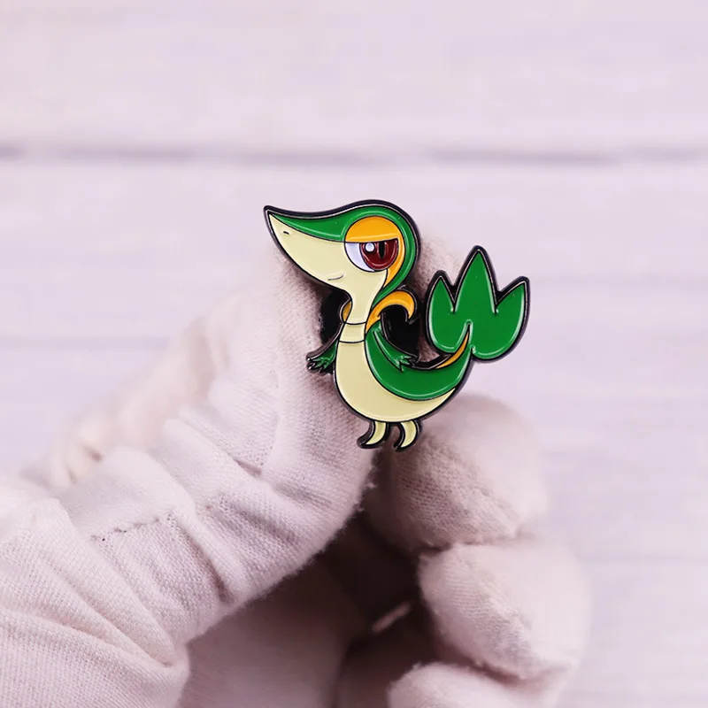 Insignias de maletín de juego de Anime para mujer, broches de esmalte de dibujos animados, alfileres de solapa para mochilas, accesorios de joyería