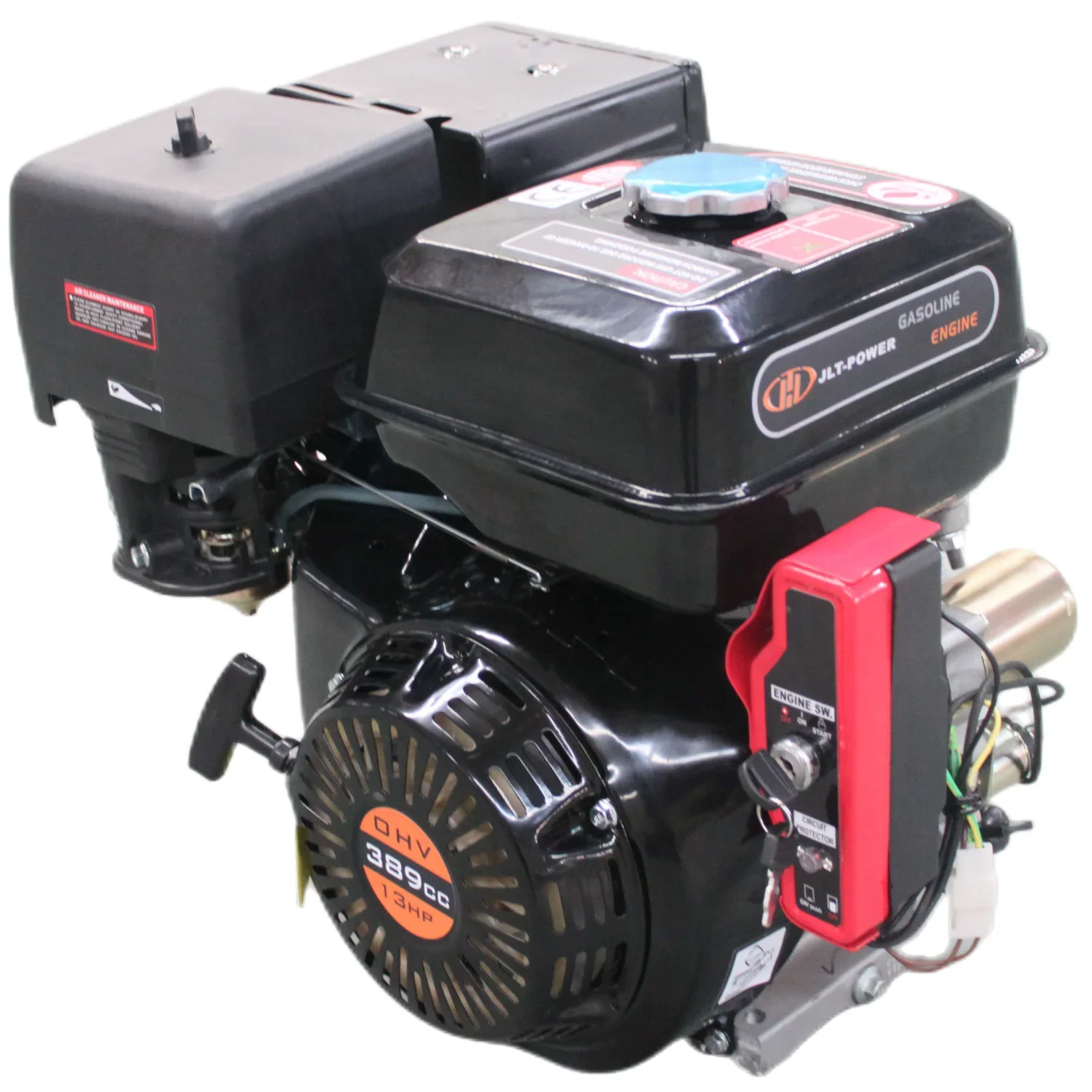 Motor Electric or Kick Start Air Cooled Mini Petrol 13HP 389cc Gasoline Engine for Sale