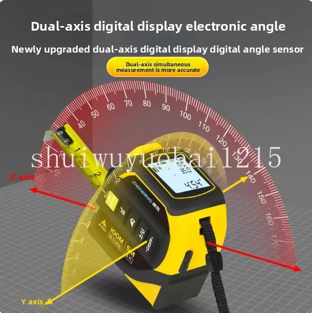 Smart Tape Measure Bluetooth Distance Meter Room Measuring Tool 5m