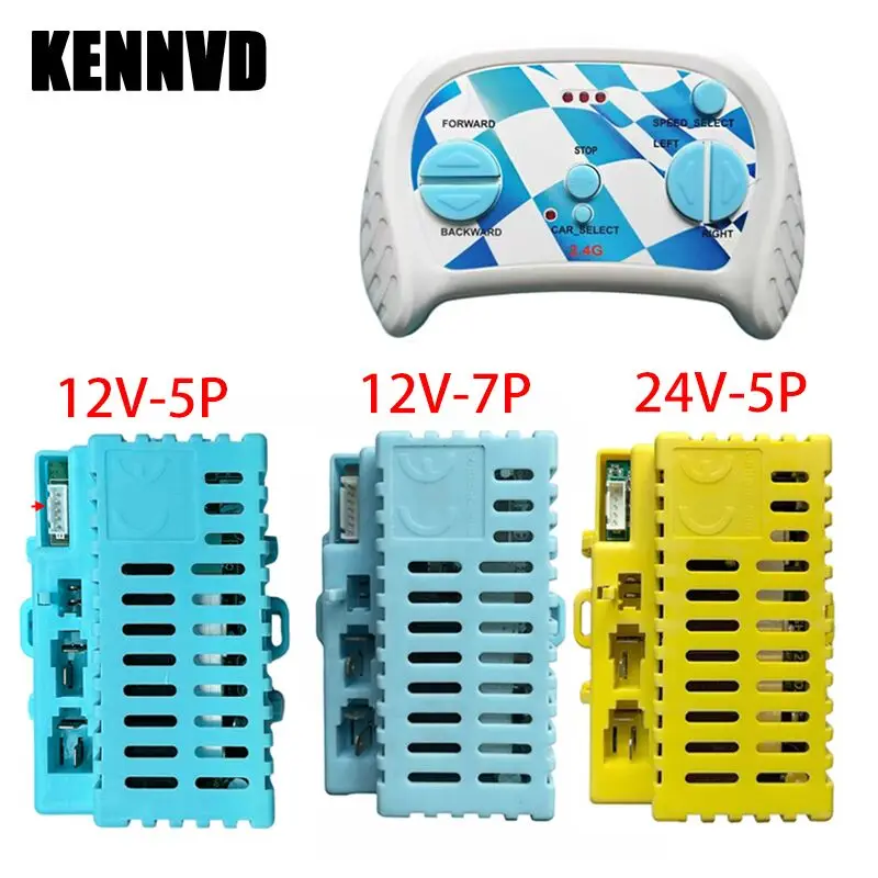 12V 24V 2Pin 3Pin 5Pin 7Pin ユニバーサル子供の電動乗用車 Bluetooth リモコン受信機マザーボード送信機