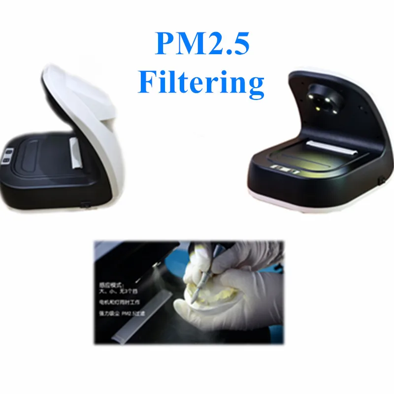 Strong Suction Filter Induction mode/Light/Mute Dental Vacuum cleaner Electric Suction Unit Dental Clinic/technician Equipment