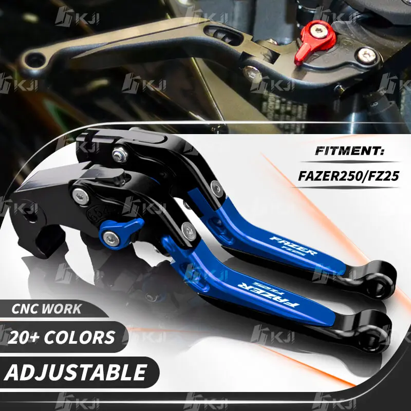 

For Yamaha Fazer FZ25/Fazer250/FZ250 2017-Present Clutch Lever Brake Lever Set Adjustable Folding Handle Levers Accessories Part