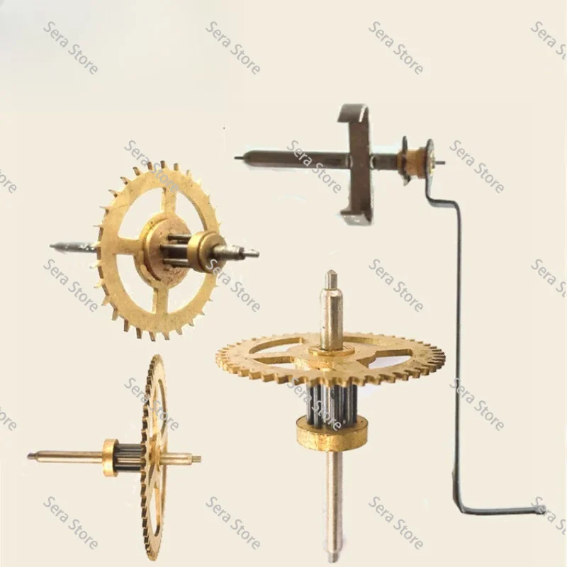 Vintage wall clock accessories Mechanical clock Horse wheel Escapement wheel Clock repair parts