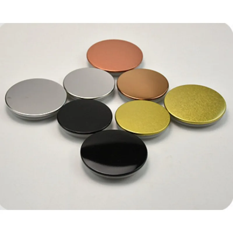 candle cup cover S,  L size metal cover silver gold black rose gold
