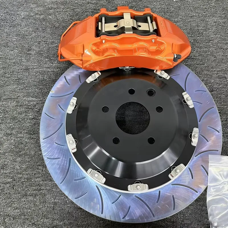 Front 6Pot Rear 4Pot Big Brake Caliper Kit Equipped with High-performance Brake Discs and Brake Pads Fits Nissan GTR R32 R33 R34