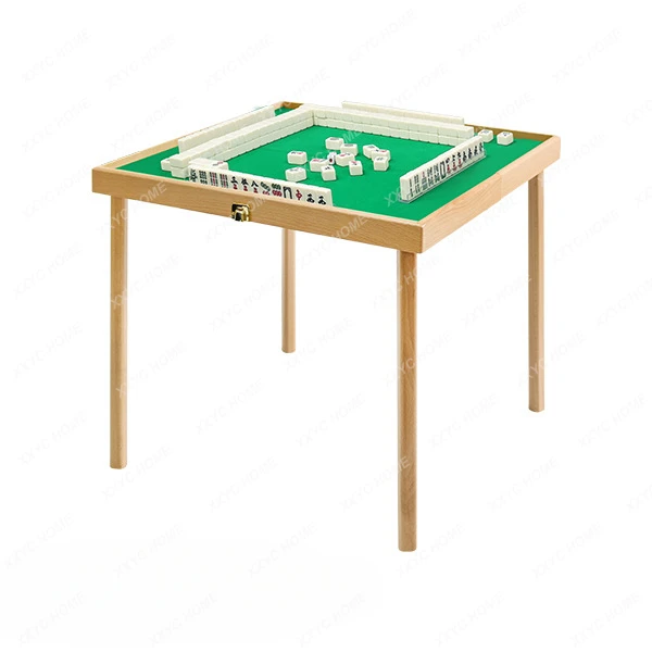 Folding Mahjong Table Outdoor Camping Gaming Table Camping Entertainment Mahjong Table Portable Entertainment Folding Outdoor