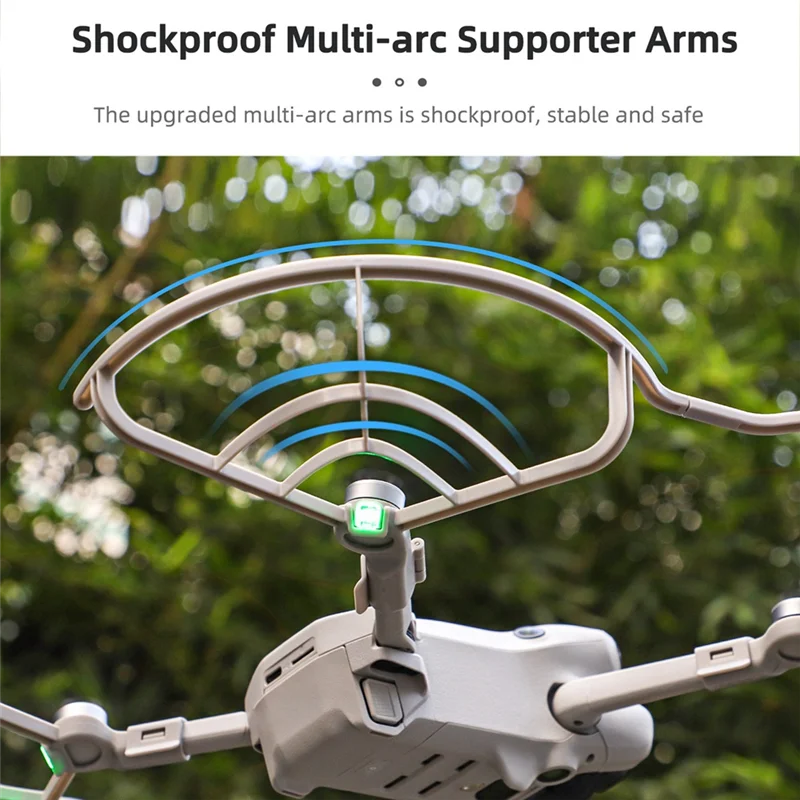 Für Mini 4 Pro Anti-Kollisionsring Propellerblattschutzring Quick-Release Anti-Shake Propellerabdeckung Zubehör