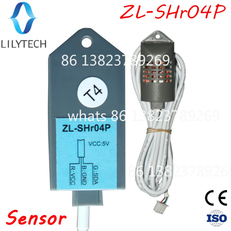 3pieces ZL-SHr04P sensor probe, Humidity and Temperature Sensor, for LILYTECH Controllers.