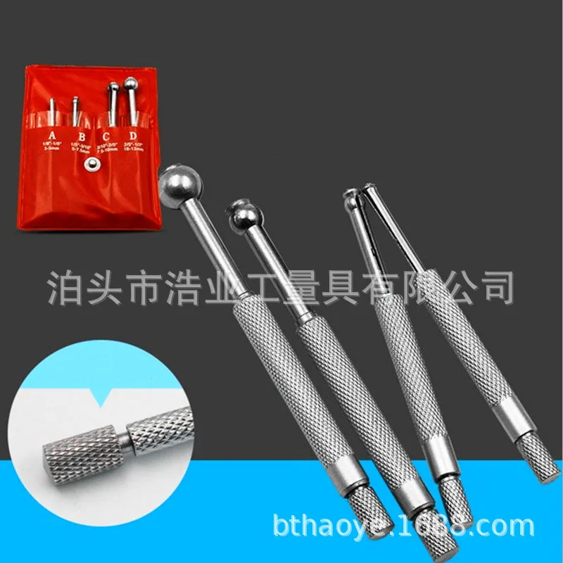 

Small hole diameter measure instrument tools 3-14mm 1/8-1/2 "inch Deep inside inner caliperMicrometer telescopic expansionrotate
