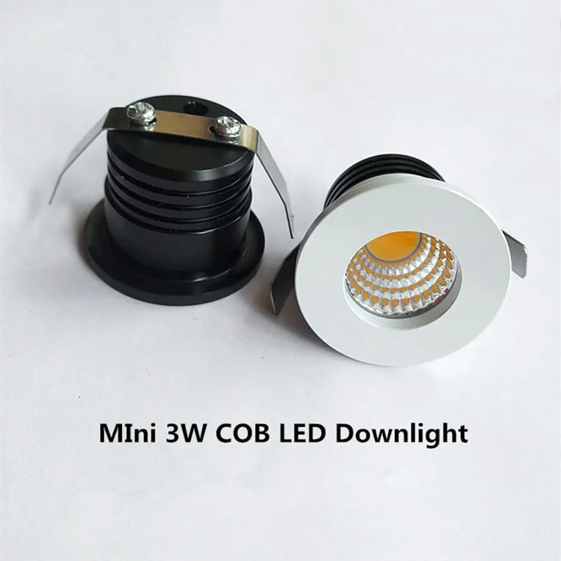 

Mini LED Downlight 3W COB Recessed Ceiling Lamp 220V 230V 240V Home Decor Bedroom Kitchen Indoor Spot Lighting Cabinet Light