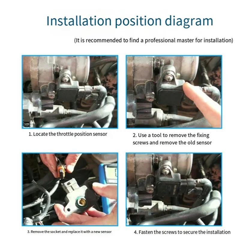 

89452-87114 Car Throttle Position Sensor For Toyota Daihatsu Duet Cami 1998-2005 8945287114 89452 87114