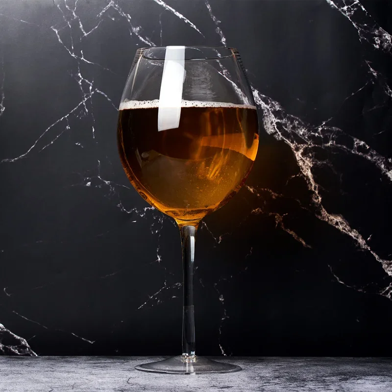 Extra Large 3000ML 106 Oz Giant Wine Glass And Beer Mug Combo for Whiskey Parties Birthdays Weddings - Liquor Glass