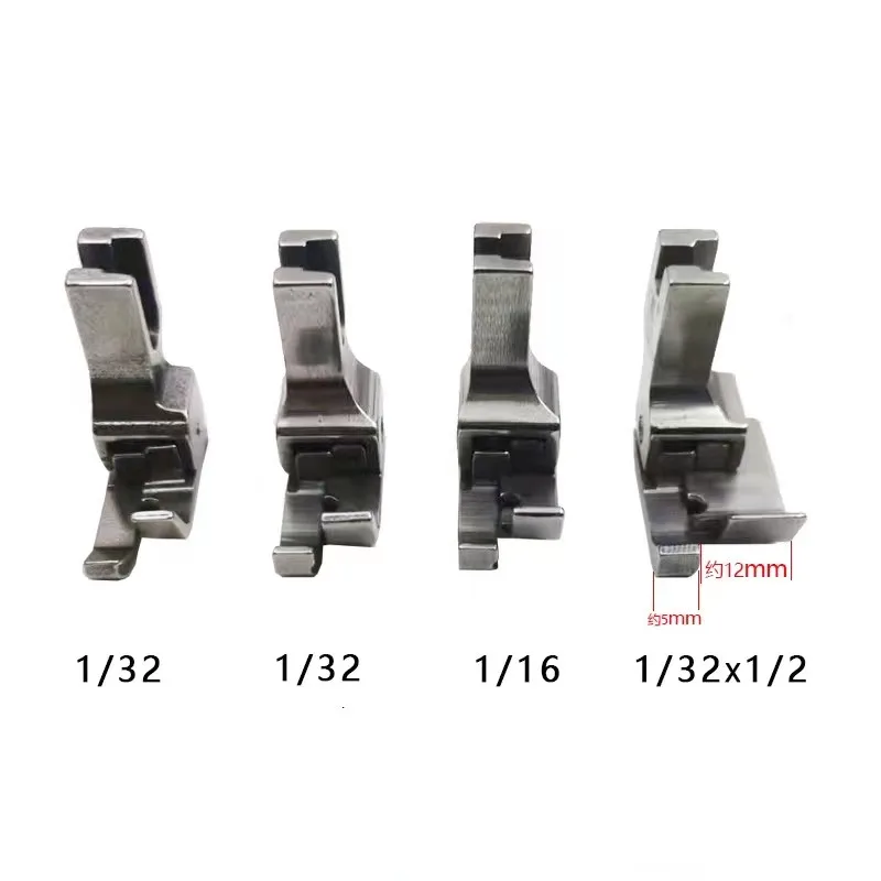 Industrial Sewing Machine Parts SP-705 Flat Car All Steel High And Low Pressure Foot Left Compensated Presser Foot For Folder