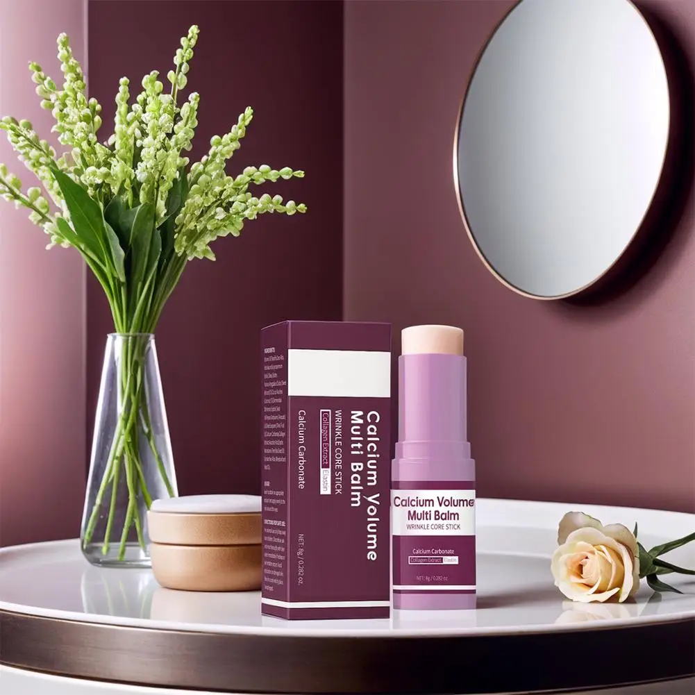 كريم ترطيب متعدد الوظائف غني بالكالسيوم يغذي عميقًا للعيون والوجه والرقبة منطقة الكولاجين عصا ترطيب العناية بالبشرة #3