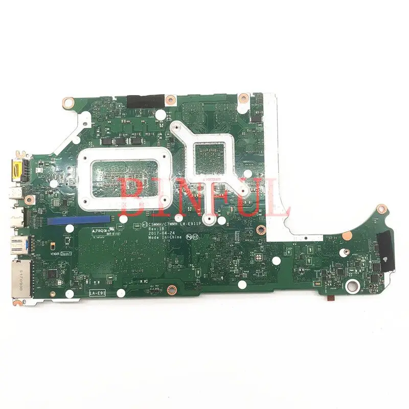 C5MMH/C7MMH LA-E911P Mainboard For ACER A715-71 A515-51 A715-71G Laptop Motherboard W/ I5-7300HQ CPU GTX1050TI 4G 100% Tested OK