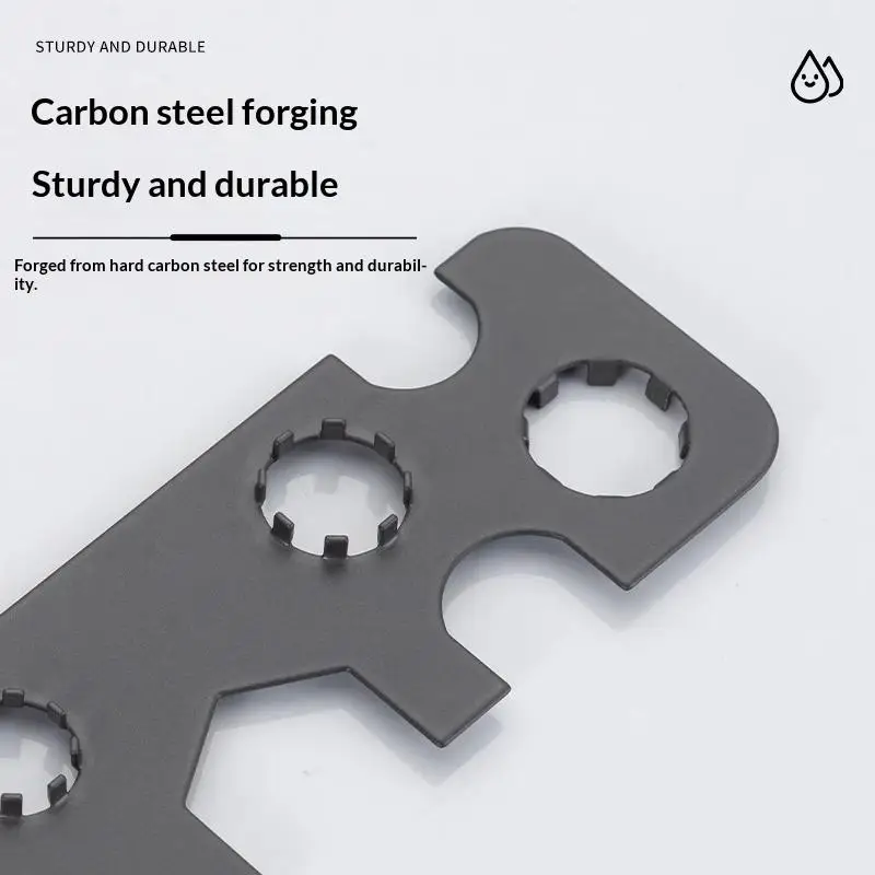 【MA】1Pcs Carbon Steel Wrench Faucet Aerator Key Removal Tool For Kitchen Sink And Bathroom Threaded Aerator Removal Key Wrench