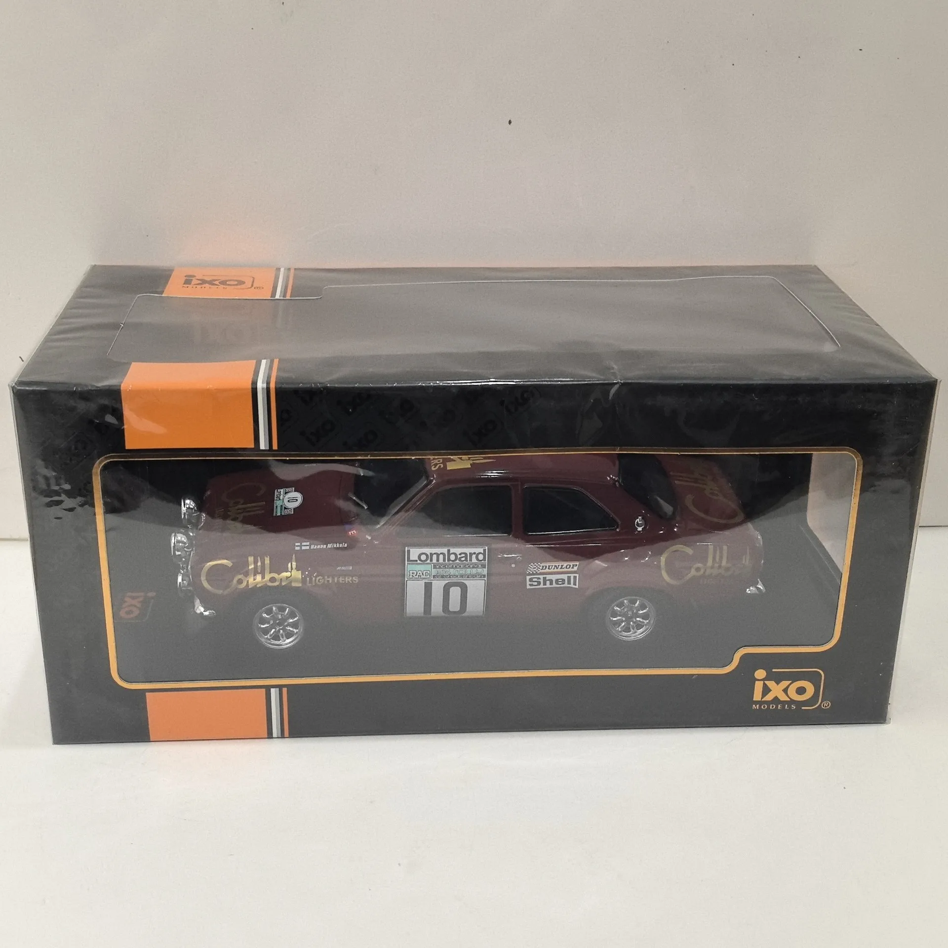 Diecast IXO 1/18 Scale FORD ESCORT MK1 RS 1600 # 10 1974 Racing C4 Alloy Car Model