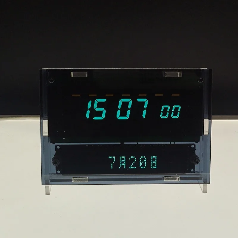 VFD Moniter Table Clock Electron WiFi Timing Desk Clocks Intelligence Office Number Desk Watch Multifunctional Decor Ornament