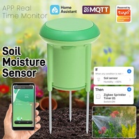 Tuya Smart Zigbee Soil Tester Temperature and Humidity Meter Waterproof Thermohygrometer Garden Automation Irrigation Detector