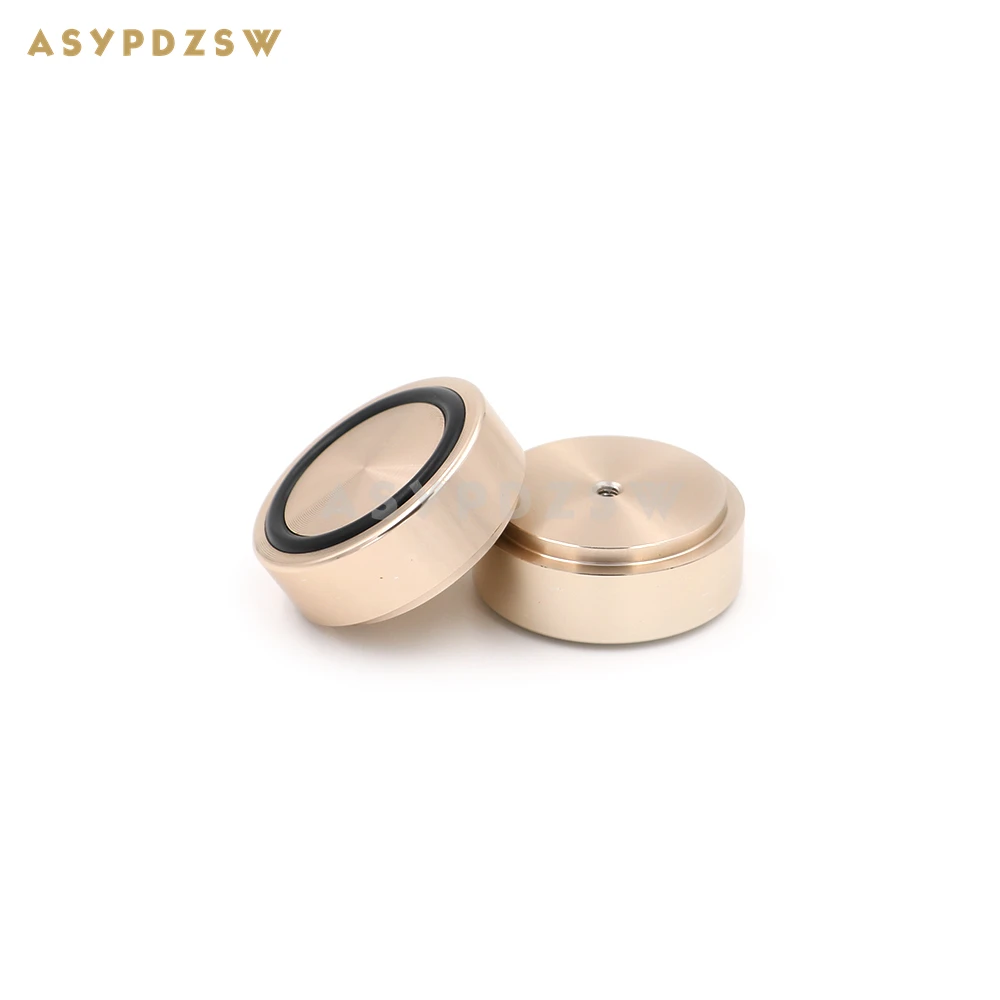 4 Buah Kaki DAC Preamplifier Kaki Rak AMP Daya 44*17 Emas Aluminium Padat