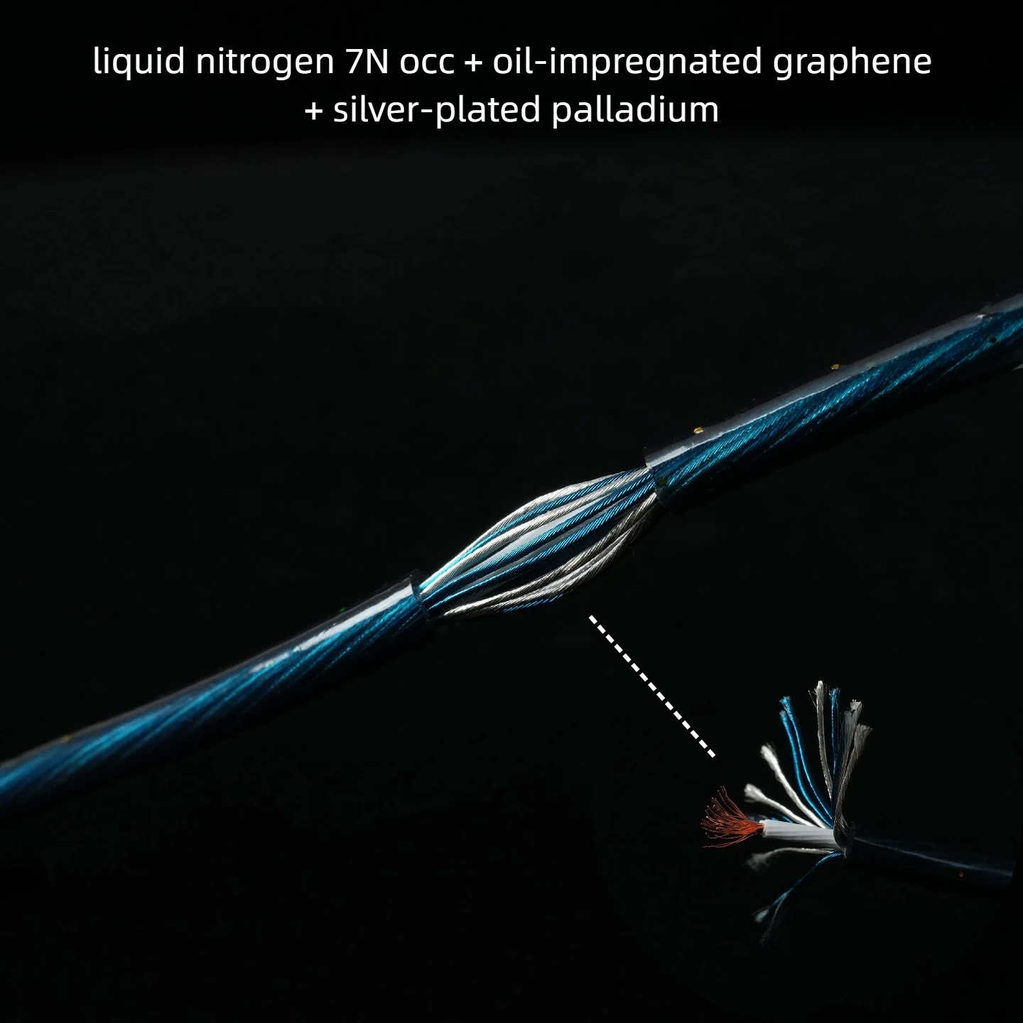ZiSin-85 2-Core Upgrade Cable 4.4mm Dual 3.5/MMCX/QDC/0.78 2PIN Interface for TANGZU FUDU MOONDROP image 5