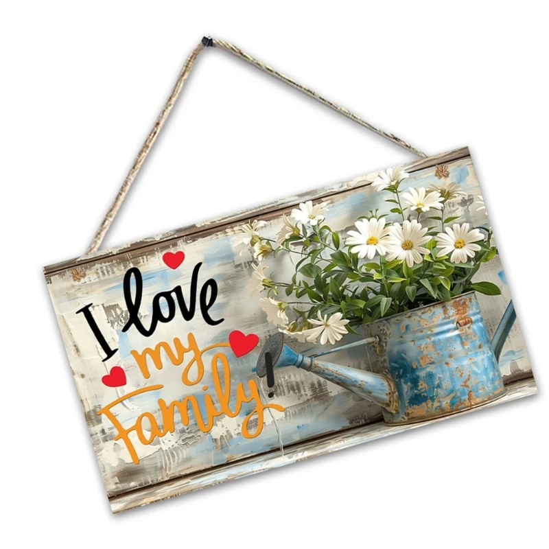 Inspirational Family Sign Door Wall Decors for Boosting Morale in Any Room DropShipping