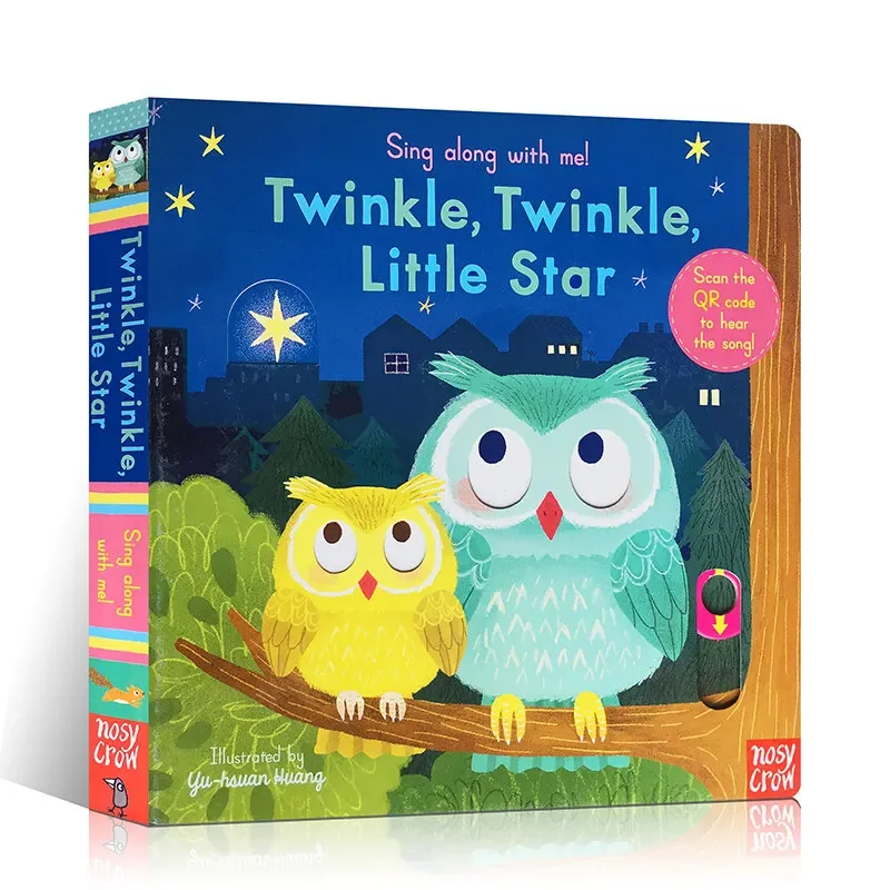 

Sing along with Me Twinkle Twinkle Little Star, Children's books aged 1 2 3 4 English Picture book, borad book 9781788007603