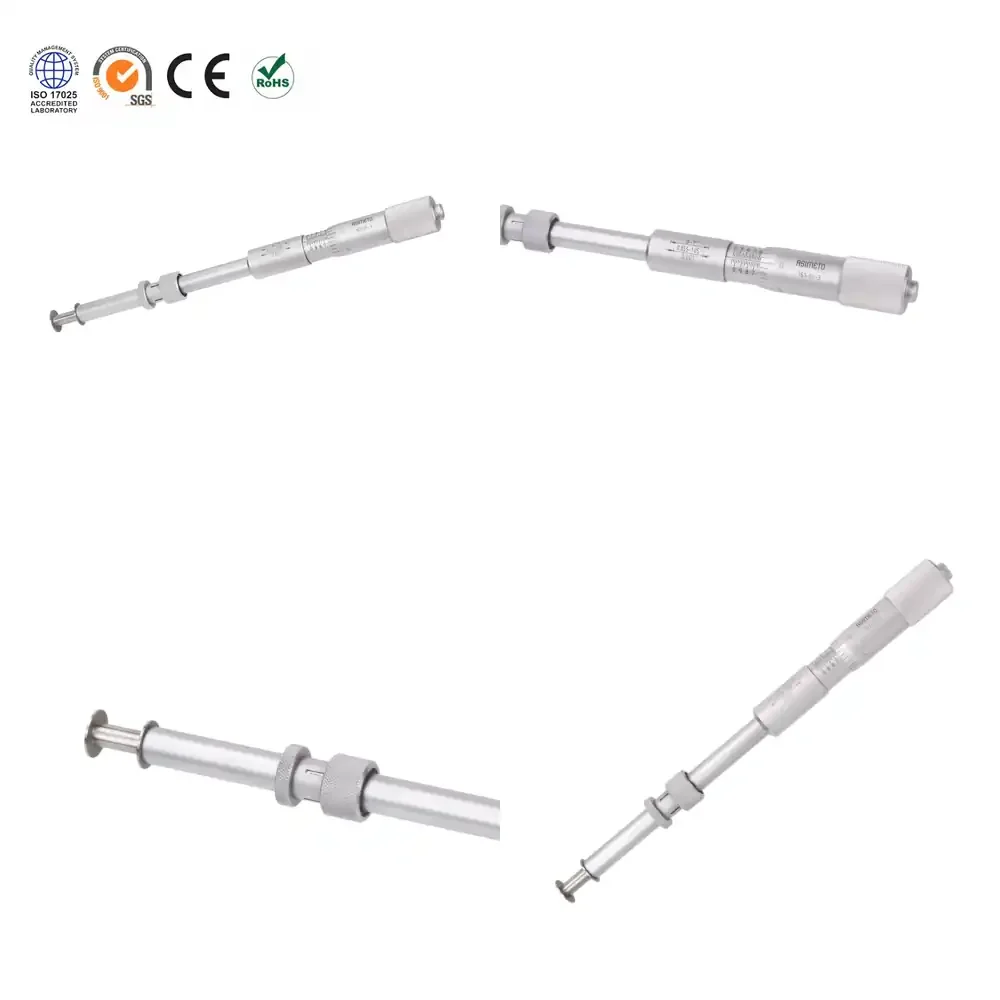 ASIMETO Groove Micrometer Precision Tool for 1 to 2 Inch Accurate Recessed Groove and Shoulder Width Measurement CE Certified