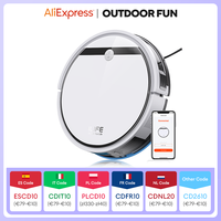 ILIFE V3X Robot Vacuum and Mop Combo, V3s Pro Upgraded, Compatible with Alexa/Google/WiFi, 120mins, 3000Pa, Ideal for Pet Hair