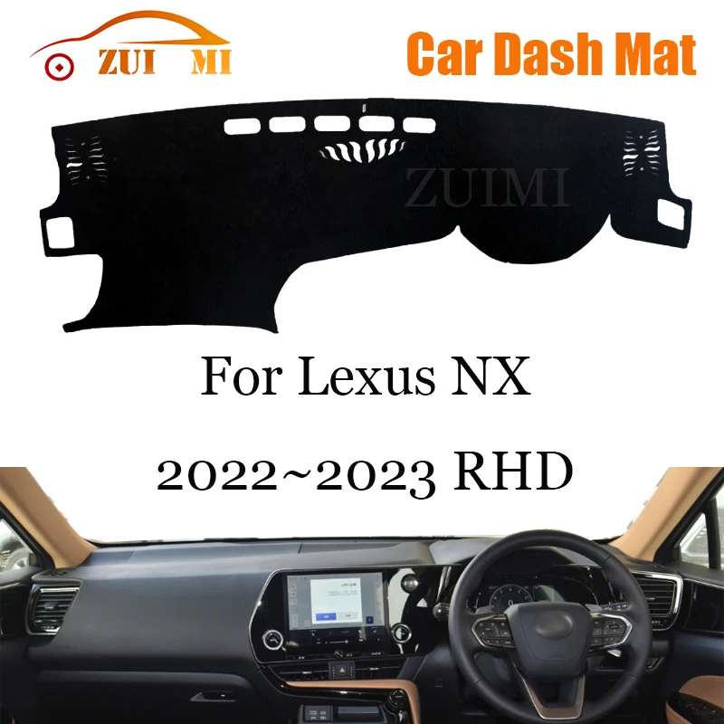 

Car Dashboard Cover Dash Mat Dashmat For Lexus NX 2022~2023 LHD RHD Dash Board Cover Pad Sun Shade