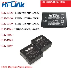 HLK-PM01 PM03 PM09 HLK-PM12 HLK-PM15 HLK-PM24 HLK-5M05 5M03 10W 5W 3.3V/5V/9V/12V/24V  Official Hi-Link ACDC DCDC Power Module