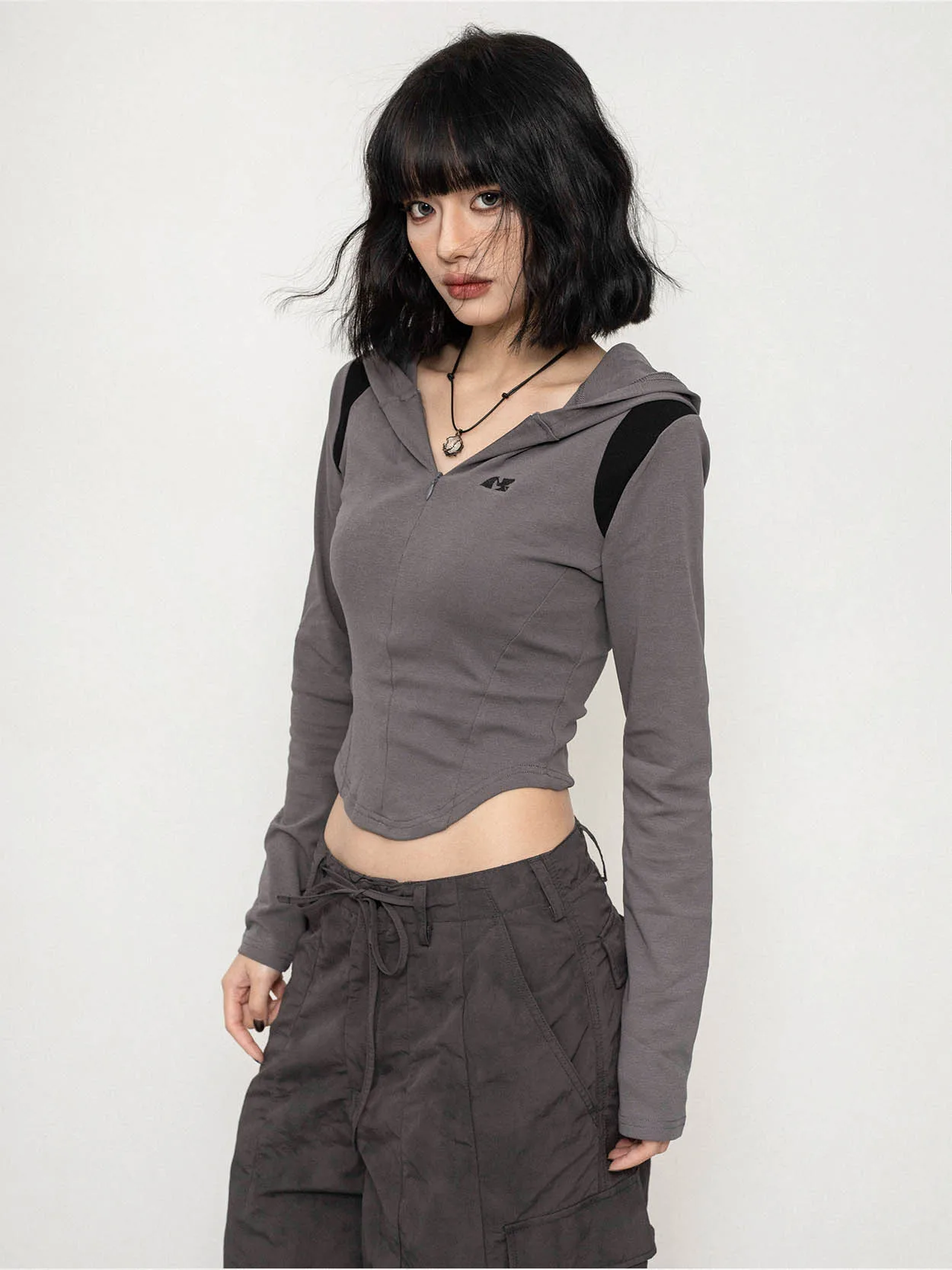 

Женская футболка Slim Fit ort Sve Long Sve Base Layer из хлопка и полиэстера, весна-осень Faion, милый свитшот Sle