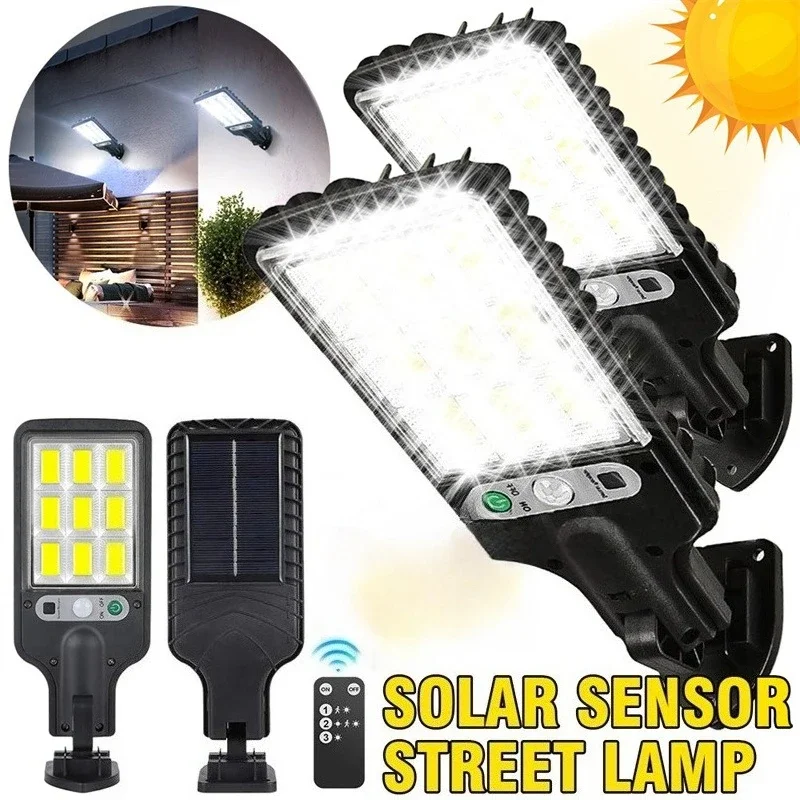 conjunto-de-2-luminarias-solares-para-uso-externo-com-108-leds-cob-e-sensor-de-movimento-para-seguranca-e-projetores-solares-para-jardim-patio-e-varanda