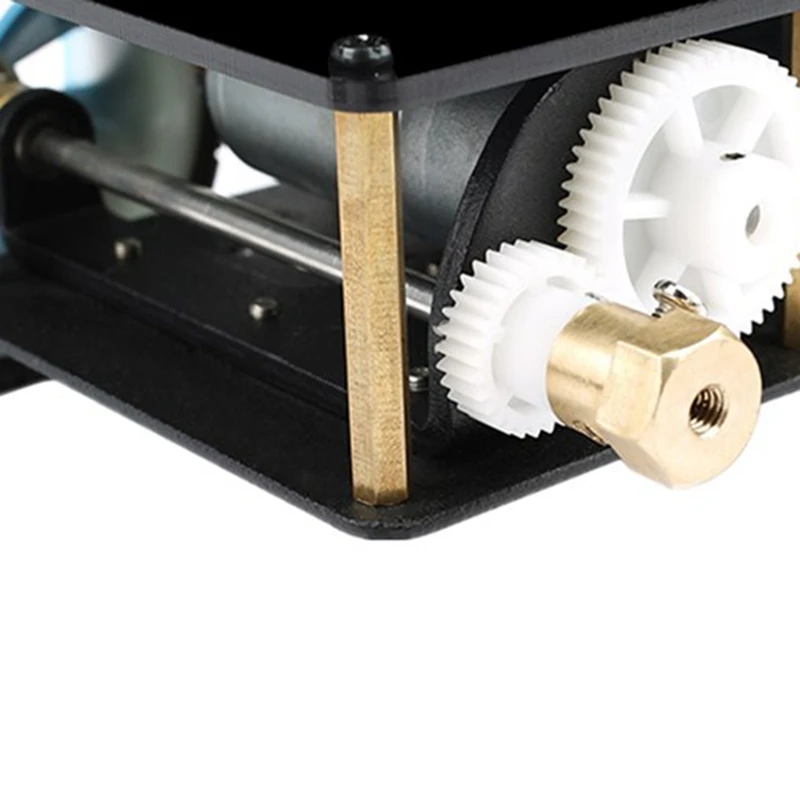 4-колесный DIY серво-робот, автомобильное шасси 4WD, умные автомобильные детали для Arduino, автомобильная платформа с металлическим сервоподшипником, комплект управления шестерней