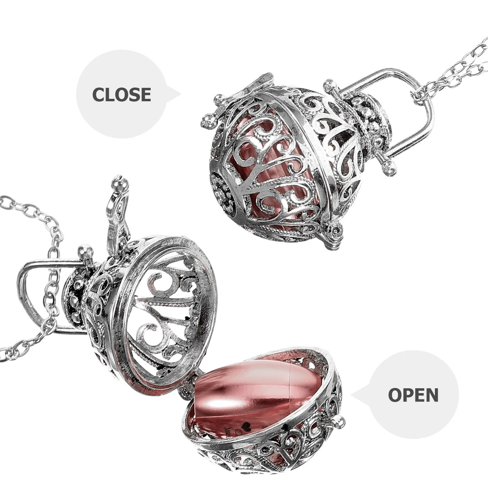 

Ожерелье на память с урной для праха, мемориальный медальон из нержавеющей стали, небольшой размер, удобное для переноски, ожерелье с урной для домашних животных с прахом