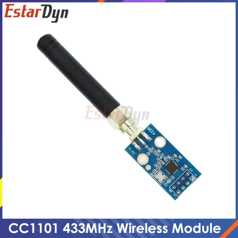 Estardyn CC1101 433MHz Wireless Module With SMA Antenna Wireless Transceiver Module For Arduino