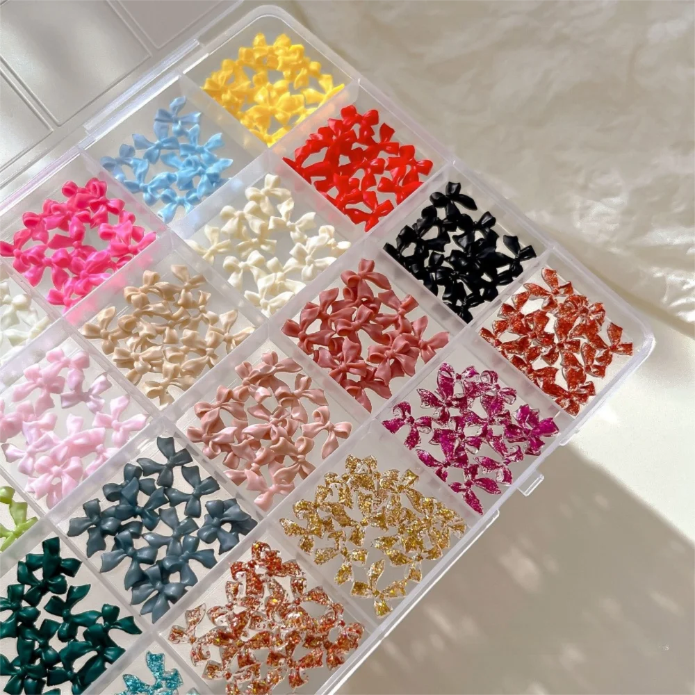 12Grids/Box 3D Irregular Shape Nail Art Charms Five-pointed Star Aurora Shell Imitation Pearl Nail Decoration Glitter