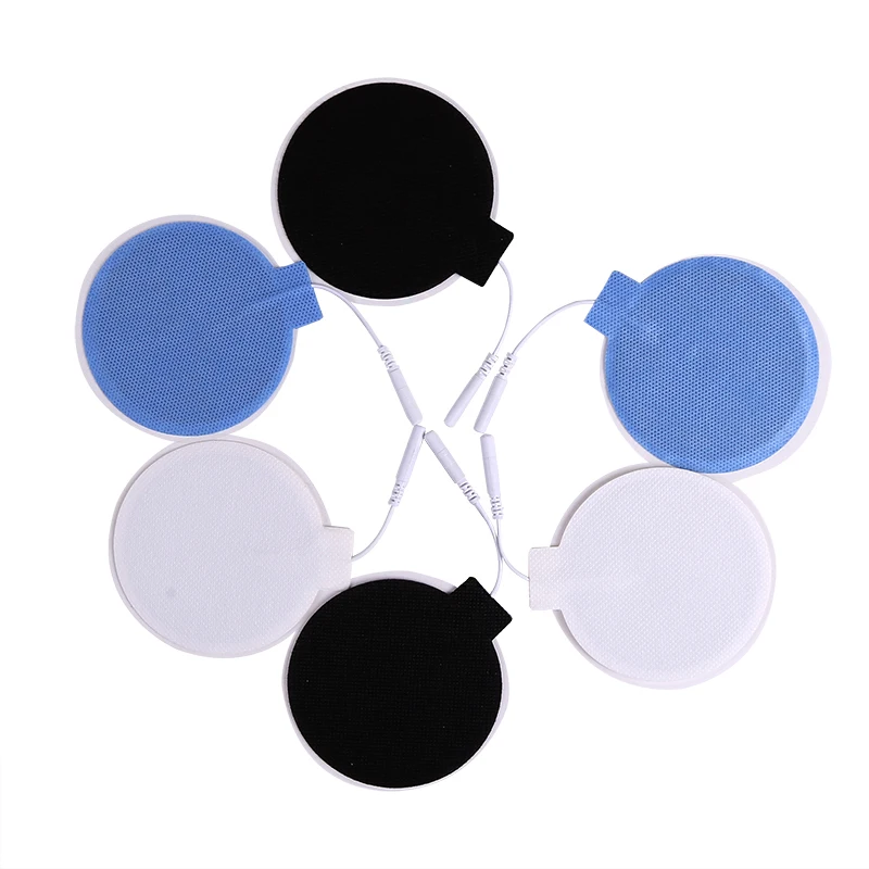 

8.5CM Self Adhesive Gel Electrode Pads for TENS EMS Massager Machine Reusable Replacement Electrode Patches