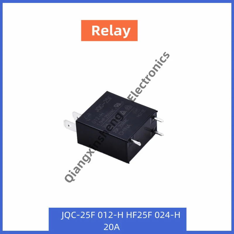 

2pcs JQC-25F 012-H HF25F 024-H brand new original relay 20A, 3 pin, 2 insert