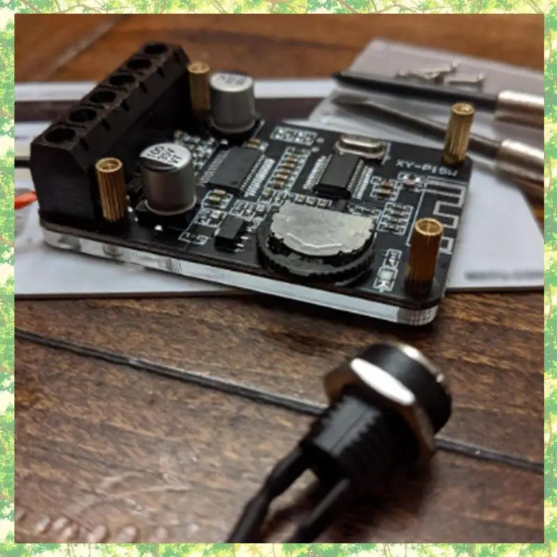 Smart-3X 20W Stereo Bluetooth Power Amplifier Board 12V / 24V High Power Digital Power Amplifier Board XY-P15W Without Shell