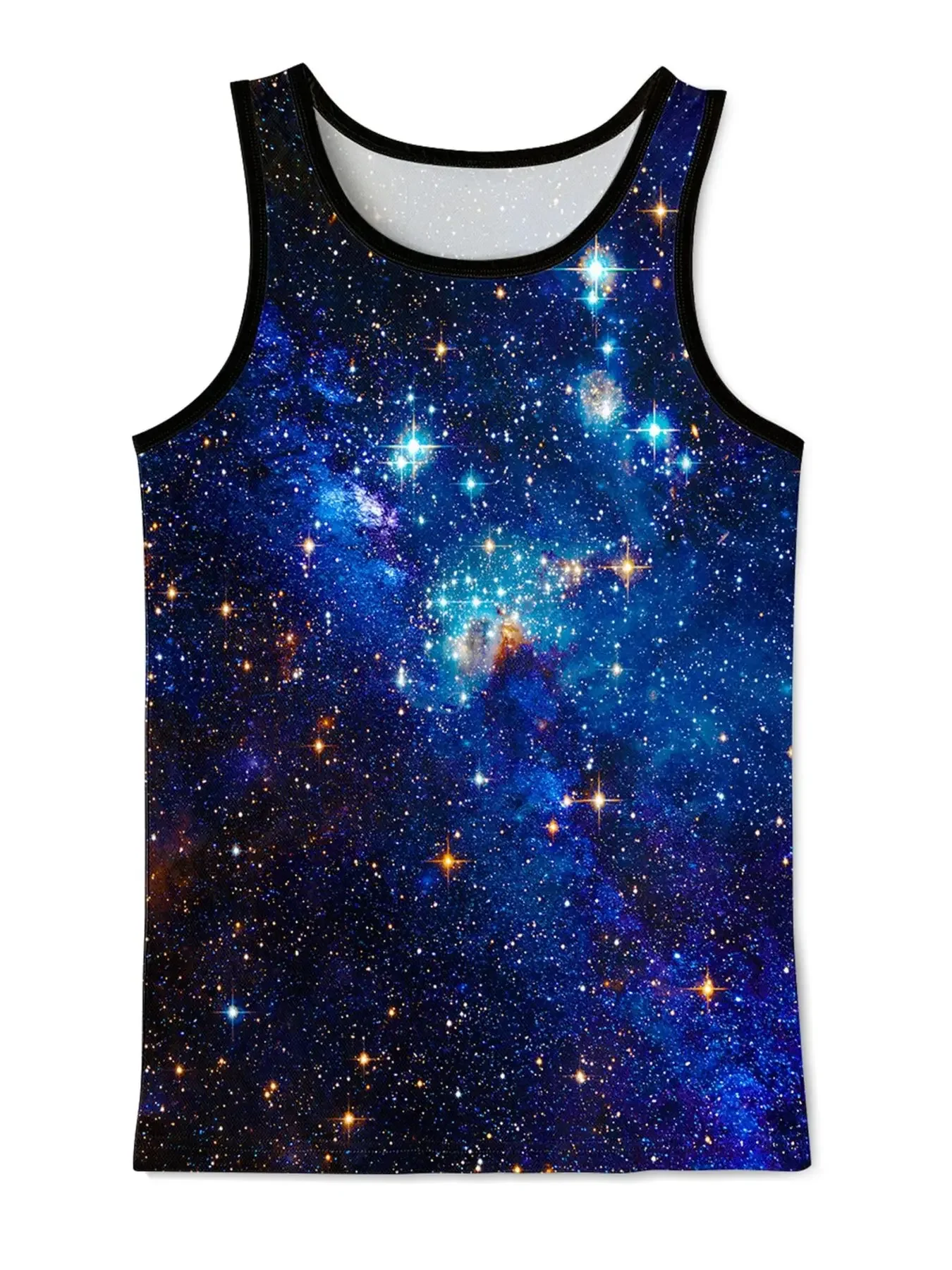 MSIEESO Brand Vest Hawaiian Shirt Beach Waves Pattern Printed Men Singlet Fashion Sleeveless Tank-Tops Casual Unisex Chaleco