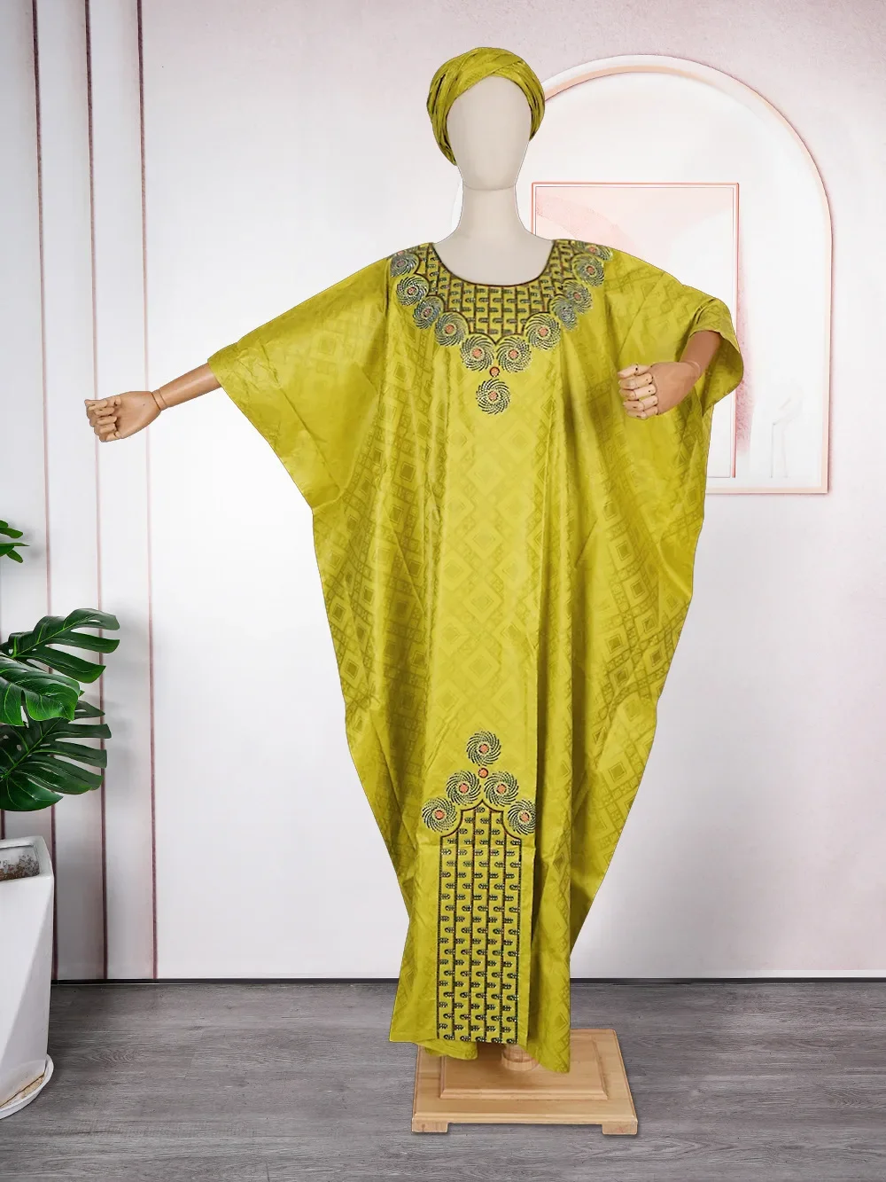 Kleider Afrikanische Lange Robe für Frauen Party Kleid Afrika Lose Kaftan Sommer Kleid Weibliche Traditionelle Abayas Turban Vestidos